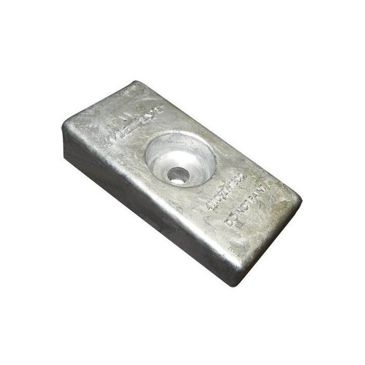 Anode zinc plaque pour Mercury 75-200cv | Oloupdemer