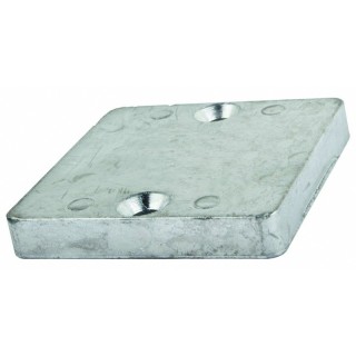 ANODE ALU PLAQUE 65X65X10