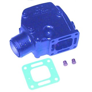 COUDE 15DEG MERC V6/V8 D75MM