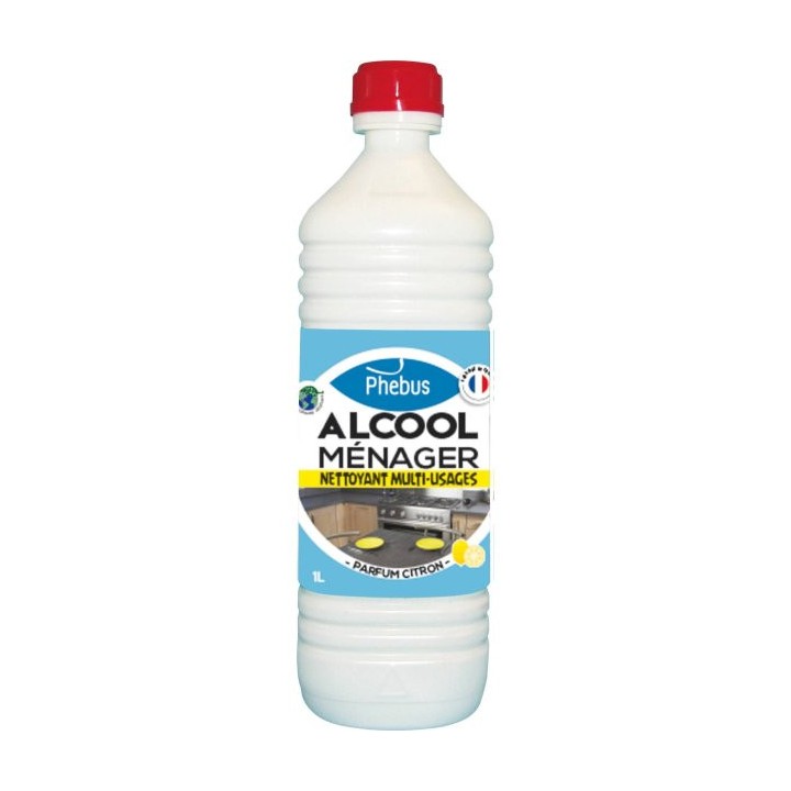 Alcool ménager citron 1L | Oloupdemer.com