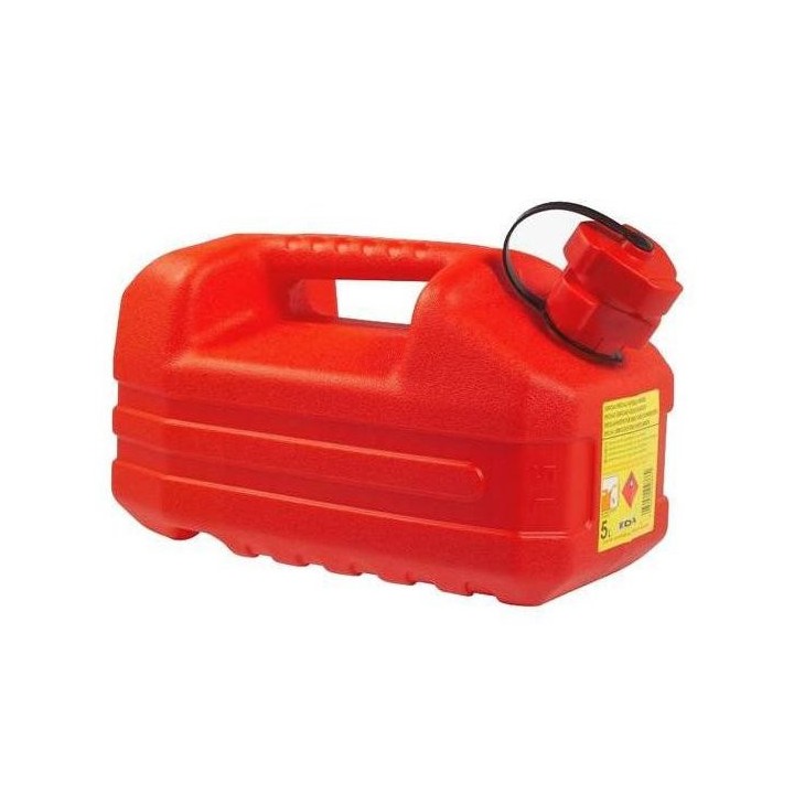 Jerrican hydrocarbures rouge