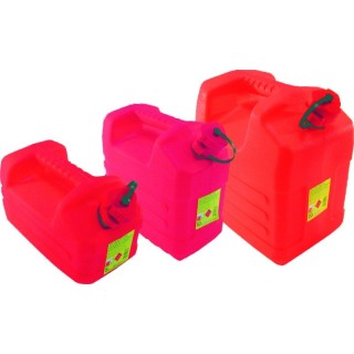 Jerrican hydrocarbures rouge