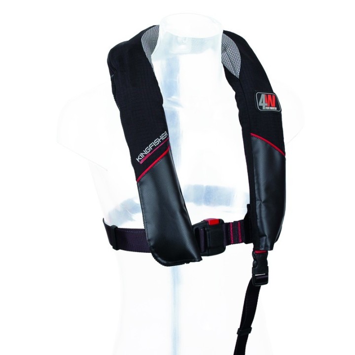 GILET KINGFISHER NOIR 150N AUTO