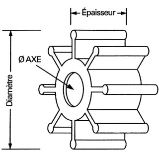TURBINE 005 SP NE PIN