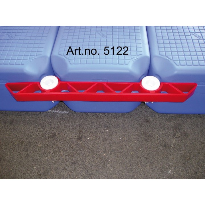 DEFENSE PLASTIQUE 2U PU ROUGE