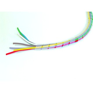 25M GAINE SPIRALE NOIRE D9