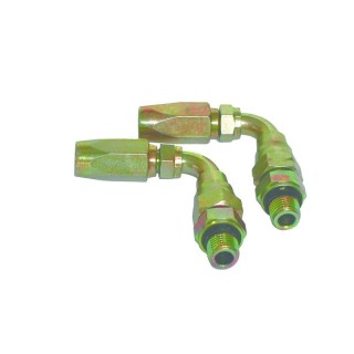 JEU RACCORDS COUDES SOUPLE O 8 MM