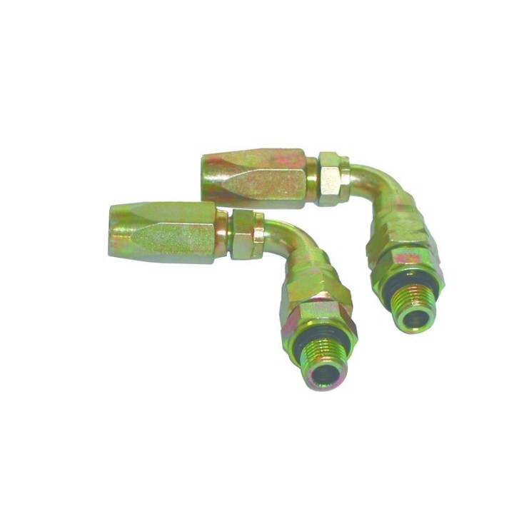 JEU RACCORDS COUDES SOUPLE O 8 MM