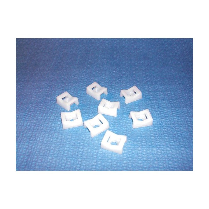 Embase adhésive Colring pour collier 4,6mm - 30x25mm | Oloupdemer.com