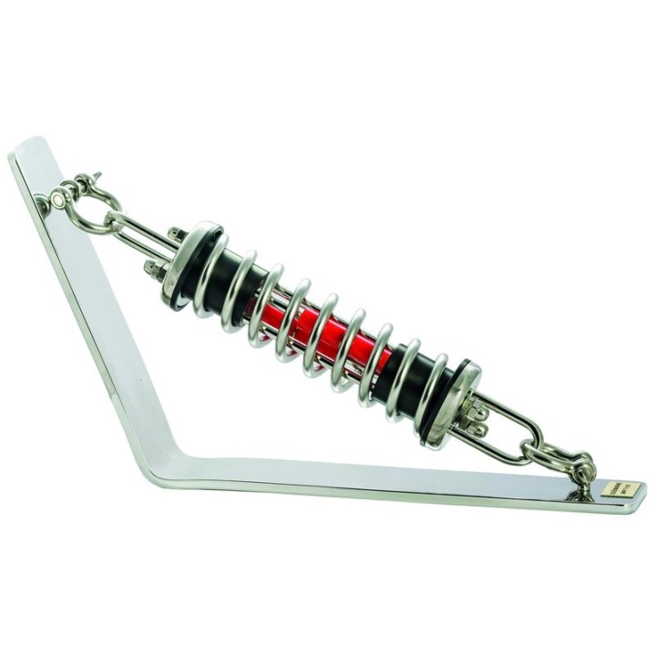 AMORTISSEUR INOX ELASTOMERE 12MM