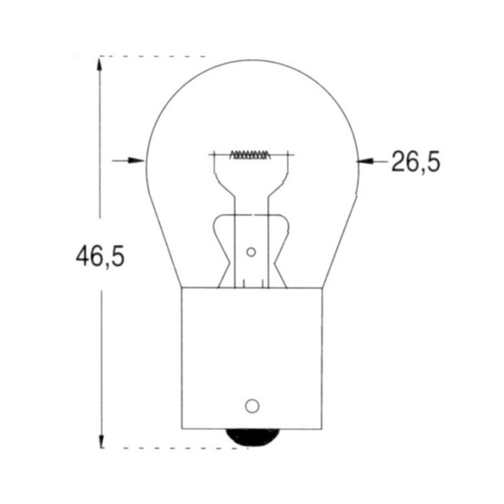 2 AMPOULE POIRETTES 12V 20W