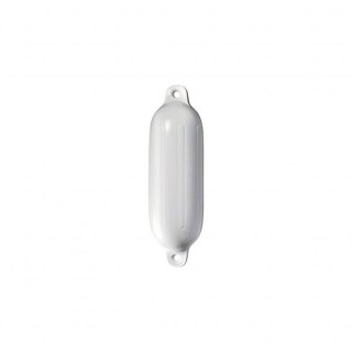 Pare battage cylindrique blanc L51 x ø14cm - Oloupdemer.com
