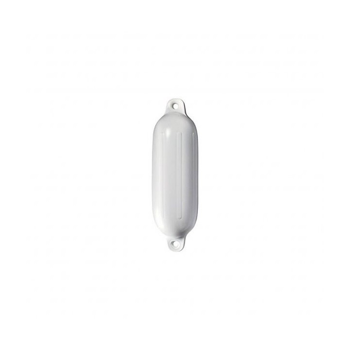 Pare battage cylindrique blanc L51 x ø14cm - Oloupdemer.com