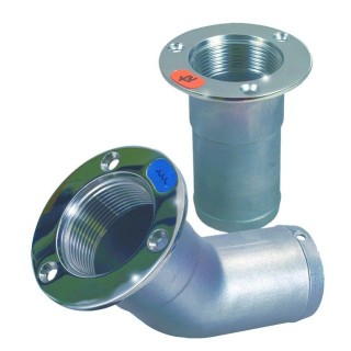 Nable de remplissage droit inox - 38mm - sans bouchon | Oloupdemer