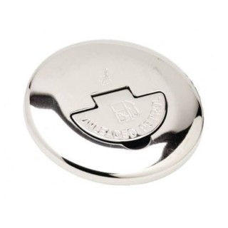 Bouchon en inox pour nable Ø50 mm - avec inscription