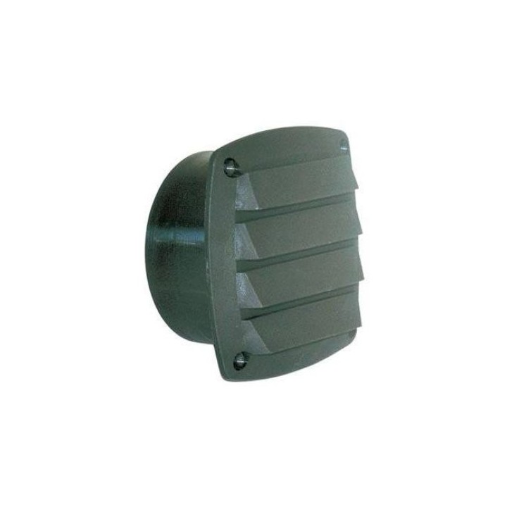 Grille de ventilation plastic blanc - 100mm | Oloupdemer