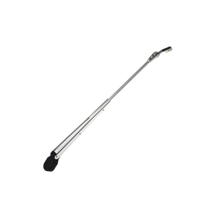 Bras essuie-glace inox noir - 474/612mm - W12 | Oloupdemer