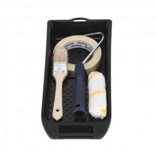 Kit carénage : bac+rouleau+pinceau+ruban de masquage | Oloupdemer.com