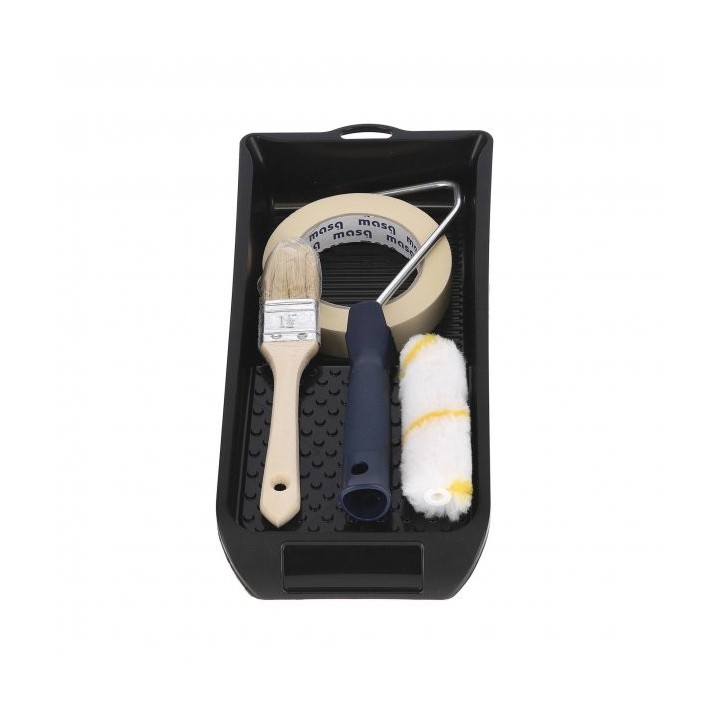 Kit carénage : bac+rouleau+pinceau+ruban de masquage | Oloupdemer.com