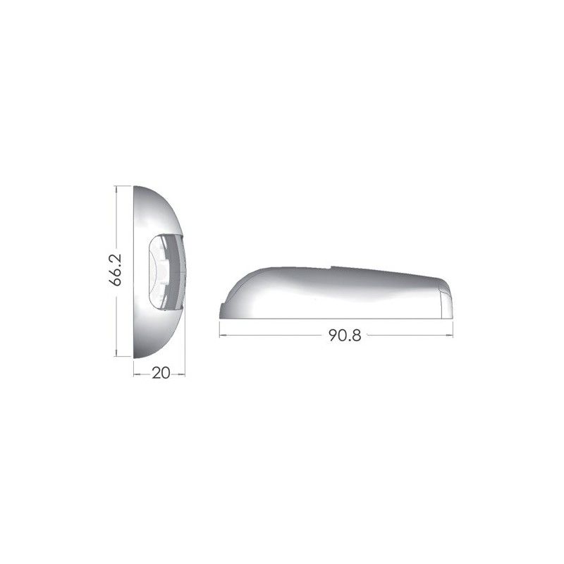 Feu à led "Sea-dog" poupe