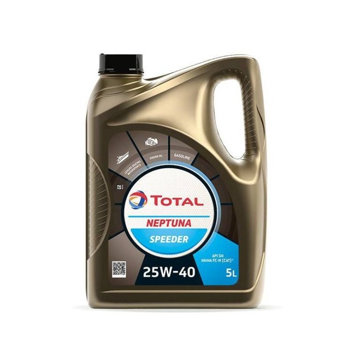 Huile moteur 4 temps - Speeder 25W40 - 5L