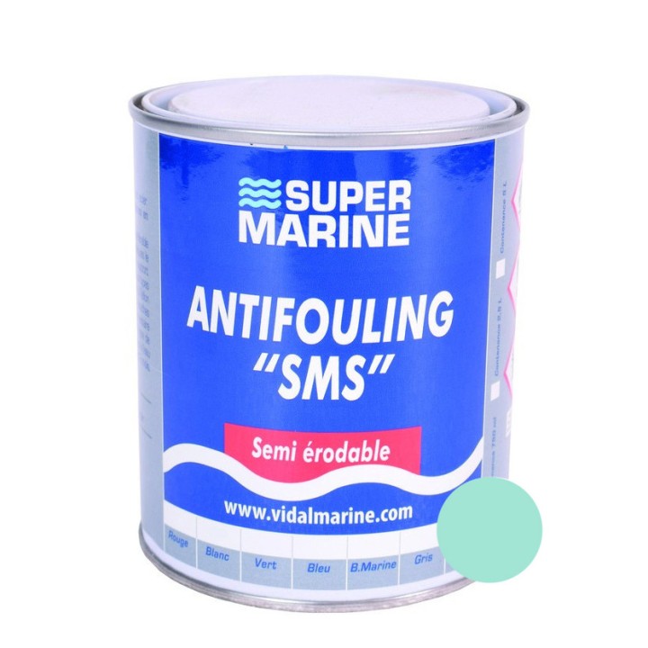 Antifouling Super Marine Vert Aqua (disponible en plusieurs couleurs) | Oloupdemer