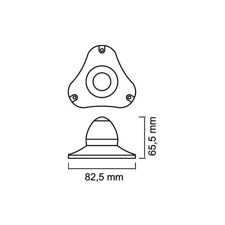 Feu à LED Sphera II. Bateaux jusqu'à 50m