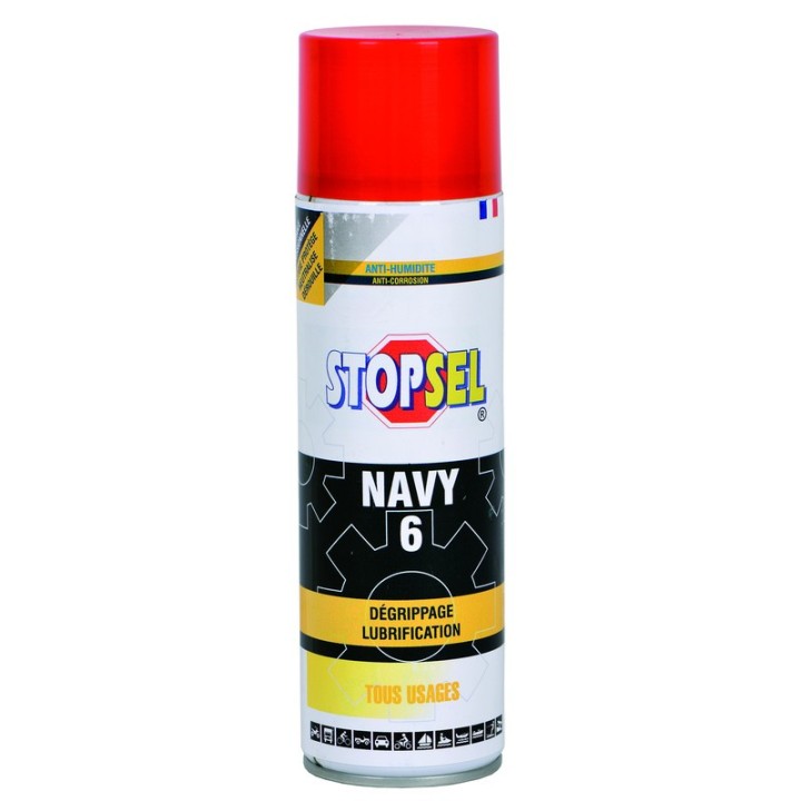 StopSel Navy 6 Aérosol 650 ml - dégrippant