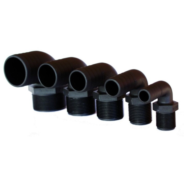 RACC. CANNELE 90DEG 3/4" 19MM