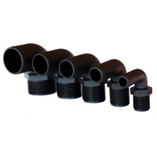 RACC. CANNELE 90DEG 1"1/2 38MM