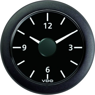 HORLOGE 52MM 24V BLANC