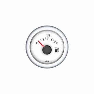 ViewLine 52mm niveau carburant 0-1/1 - blanc - 90-4 Ohms