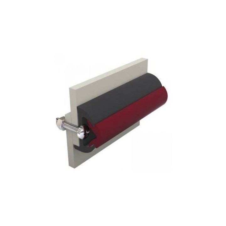 Profilé de base Poly gris foncé - 30x26 mm - rouleau de 20 m ou 30 m | Oloupdemer.com