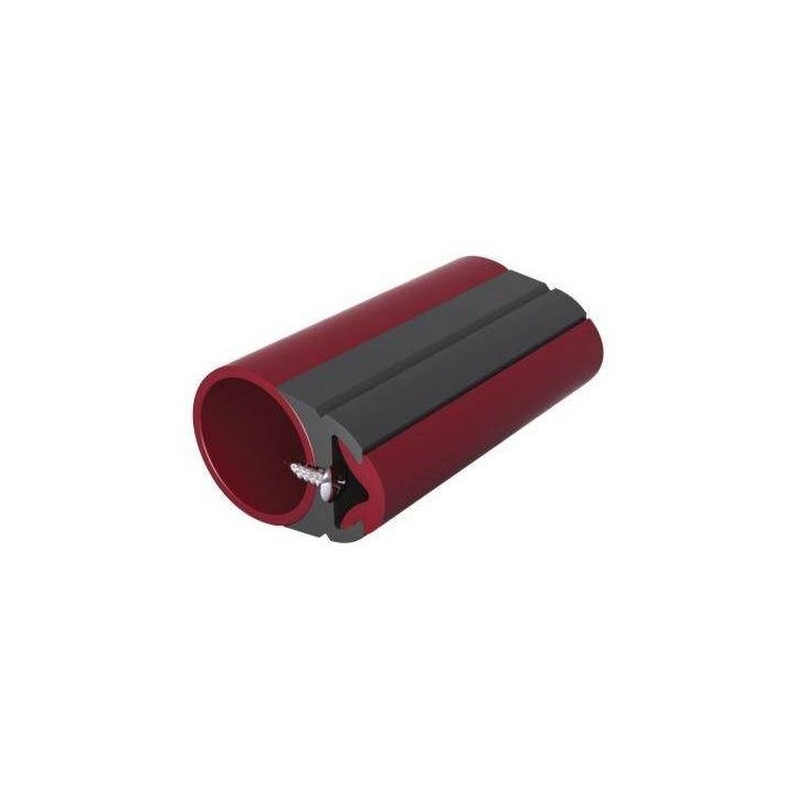 Liston de protection en vinylique noir ROND4248 - rouleau de 20 m | isonautique.com.com