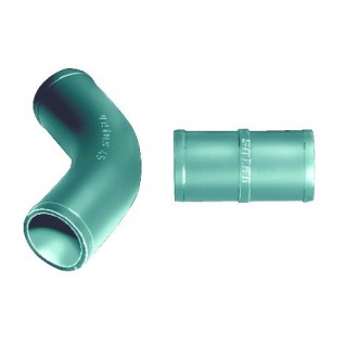 COUDE PLASTIC ECHAPPEMENT 75MM