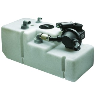 Système de réservoir d’eaux usées 88L pompe 24V
