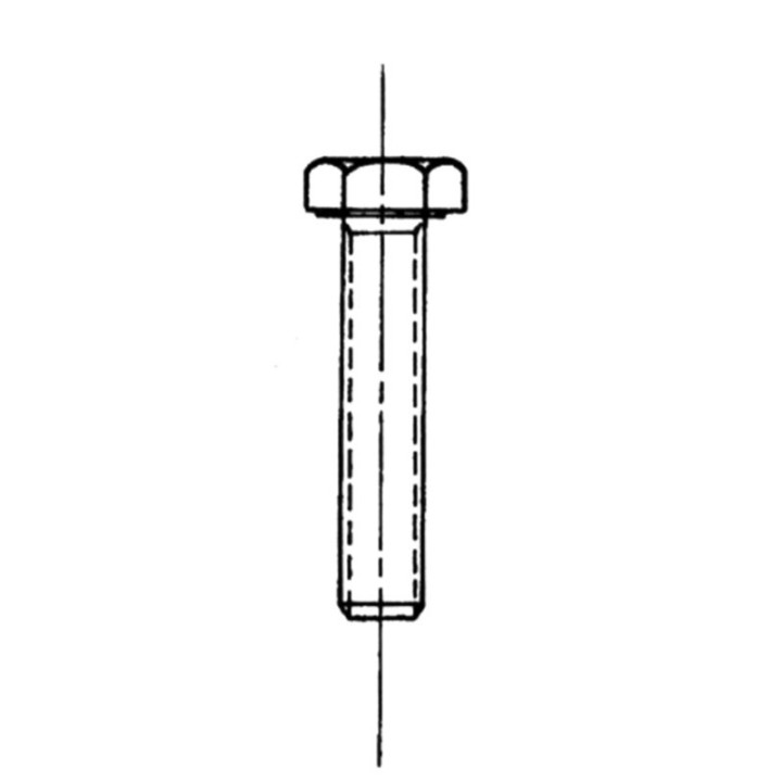VIS METAUX TETE HEX. 06X60