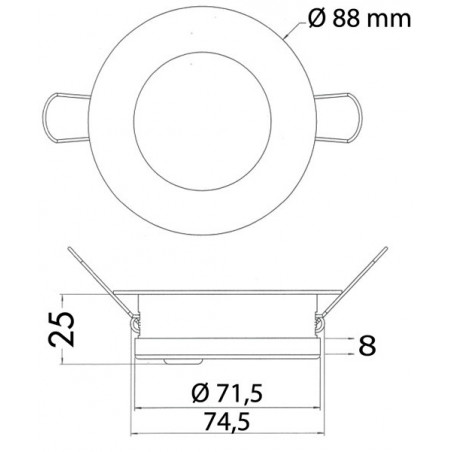 Plafonnier Negril LED Plafonnier Negril LED