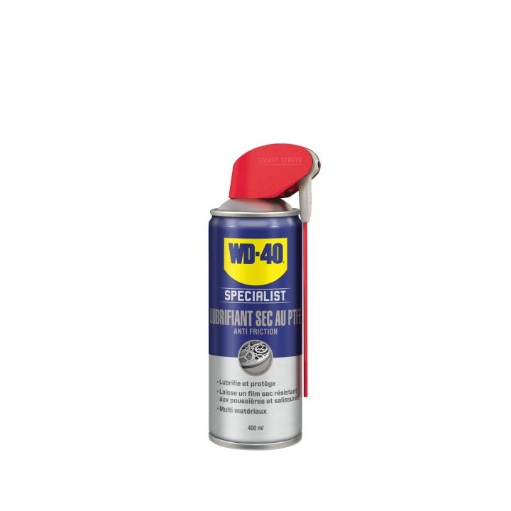 WD40 spécialiste lubrifiant sec au PTEF 400ml | Oloupdemer.com