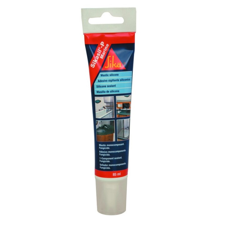 Sikasil-P - silicone transparent en tube 85 mL | O loup de mer