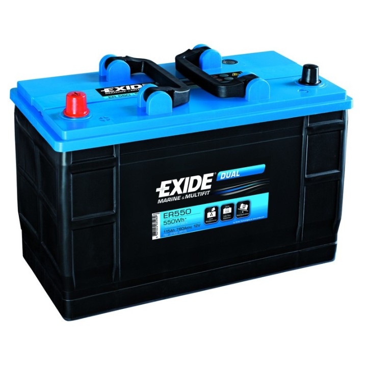 Batterie Exide Dual 115A | Oloupdemer.com