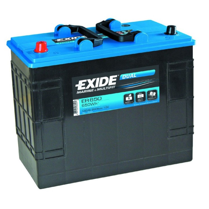 Batterie Exide Dual 142Ah