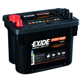 Batterie Exide Start AGM VRLA AGM 50A - EM1000