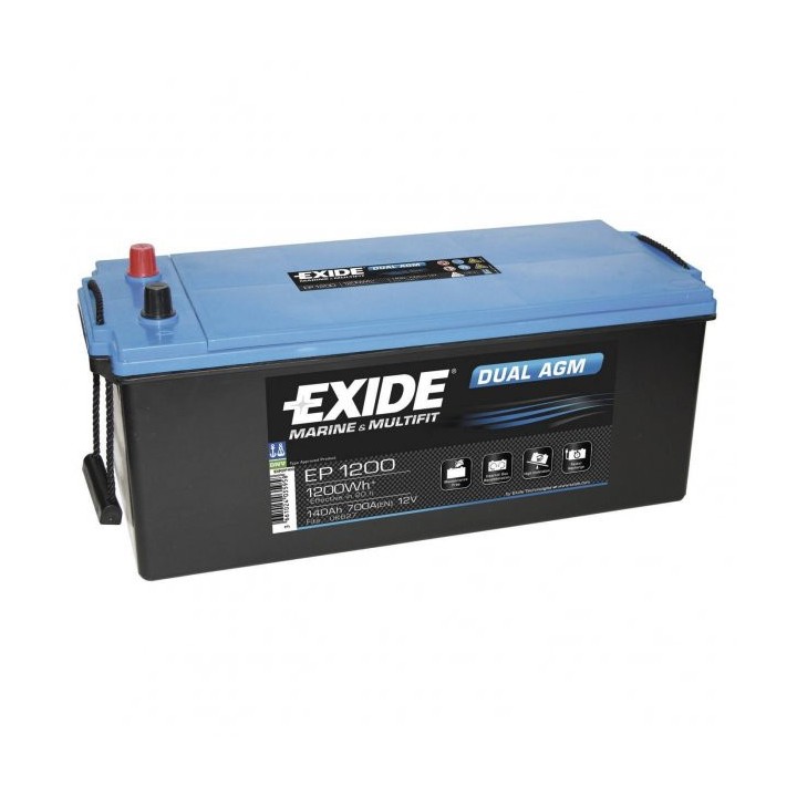 Batterie Exide Dual AGM 50A