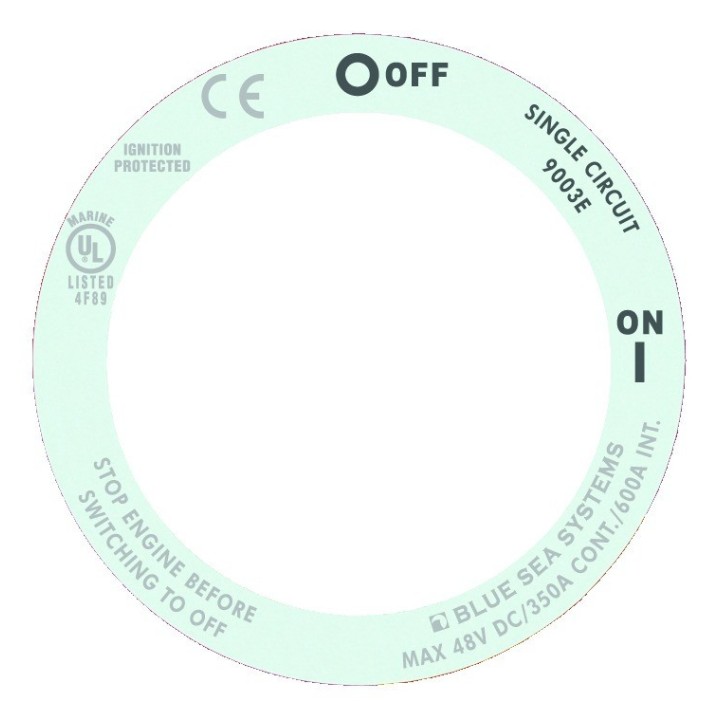 COUPE BATTERIE E-SERIE 350A - 3 POSITIONS BIPOLAIR