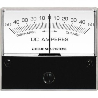 Ampèremètre DC 50-0-50A avec Shunt