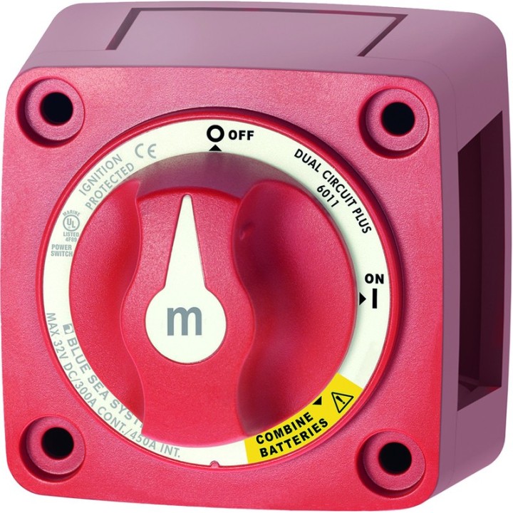 Coupe batterie m-Serie 300A - 3 positions bipolaire