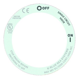 COUPE BATTERIE E-SERIE 350A - 2 POSITIONS BIPOLAIR