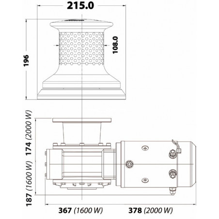 Cabestan Lewmar C4