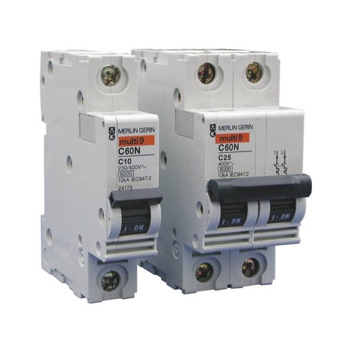 Disjoncteur C60N 230V-16A bipolaire | Oloupdemer
